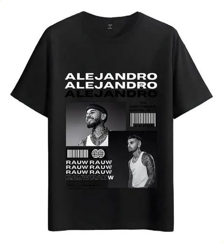 Women's T-Shirts T-shirt Muscle Freaks Rauw Alejandro Reggaeton Music Style_ecoleips.com