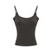Aria Basics Aria Basics Live Streaming Hot Item Meiyabi European And American Style Sexy Backless Women's Camisole With Chest Pad Pullover_ecoleips.com