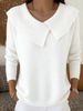 K New Fashionable Retro Playful Temperament Show Thin Collar Sweater Versatile Knitted Lazy_ecoleips.com