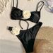 Women's Clothing Three Dimensional Flower Bikini Suit Cross Border Lazada Sexy Beach Vacation Bikini Swimsuit_ecoleips.com