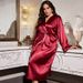 Dannylin European American Tyle Cro-border Exy Ice Bathrobe, Pring And Ummer Thin For Women, Home Wear Ilk_ecoleips.com