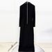 Women's Clothing Star Fashion Diamond Button Deep V Suit Collar Slit Long Dress Long Dress_ecoleips.com