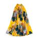 Vintage Floral Print A-Line Midi Skirt With Elastic Waist - High Waist Flowy Pleated Skirt For Women, Boho Chic Summer Skirt_ecoleips.com