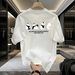 Casual Urban Fashion For Men & Women Panda Graphic Print T-Shirt Oversized Relaxed Fit 100% Cotton Unisex Streetwear_ecoleips.com