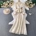 Sheer Embroidered Blouse And High-Waisted Skirt Two-Piece Set For Women Elegant Feminine Fitted Waist Charm_ecoleips.com