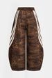 Women's Clothing New Fashion Loose Letter Hooded Knitted Jacket Jeans Two Piece Suit_ecoleips.com