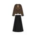 Autumn Milk-Style Dress Set: Gentle Sophistication With Fragrance-Infused Dress & Two-Piece Wholesale Collection_ecoleips.com