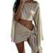 Women's Summer Breathable Pant Set Beach Vacation Sun Protection Regular Fit Spring/Autumn_ecoleips.com