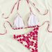 Women's Sexy Bathing Suit Bikini Halter Neck Tie Print Beach Outfit 2025 Trendy Swimwear_ecoleips.com