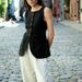 Women's Clothing Lazy Leisure Pure Cotton Square Collar Sleeveless Vest Skirt Suit Female_ecoleips.com