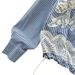 Women's Clothing Fashion Western Style Bow Lace Embroidery Striped Shirt Female Design Drawstring Waist Shirt Trendy_ecoleips.com