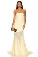 Women's Clothing Tube Dress Slim Sexy Hip Hugging Mesh Pure Color Long Skirt_ecoleips.com