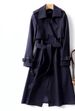 Women's Clothing Spring And Autumn New Version Small Popular British Style Knee Length Coat Jacket_ecoleips.com