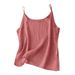 Women's Clothing Vintage Linen Camisole Top For Women - Breathable Summer Sleeveless Blouse, Loose Fit, Soft Cotton Blend, 12 Colors (S-XXXXXL)_ecoleips.com