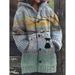 Women's Retro Ethnic Style Casual Cape Coat 3D Printed Fashionable Outerwear_ecoleips.com