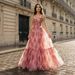 Women's Clothing Full Skirt Printed Slip Dress INS Party Vacation Clothing_ecoleips.com