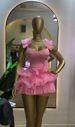 Sweet Elegant Strapless Bubble Mini Dress European American Style 2026 Cross Border Sweet Style Suspender Waist Women's Clothing_ecoleips.com