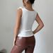 Women's Clothing Summer New Style Fashion Temperament Leisure Three Dimensional Flower Decoration Knitted Sleeveless Top_ecoleips.com