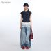 HeyHenry Women's Summer Short Sleeve T-Shirt round Neck Slim Fit Sweet Top Fresh Versatile Puppy Paw Print Design_ecoleips.com