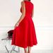 Women's Asymmetrical Neck Sleeveless Vest Dress Casual Solid Color_ecoleips.com