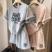 Women's Clothing Casual Sports Short Sleeved Shorts Two Piece Suit_ecoleips.com