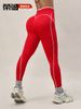 Women's High-Waisted Striped Yoga Pants – Ultra-Stretchy & Quick-Dry For Running, Gym & Pilates (S-L)_ecoleips.com