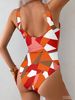 2026 Slimming High-End Training Bikini One Piece Swimsuit Retro Conservative Design For Professional Competitive Swimming_ecoleips.com