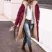 Solid Color Hooded Cotton Clothes, Long Sleeves, Double-sided Wear, Slim-fit Temperament Cardigan Jacket_ecoleips.com