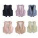Aria Basics Aria Basics Cross-Border Wholesale INS European And American Women's Fashion 6 Colors Y2K Summer Casual Vest Short Top For Women_ecoleips.com