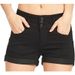 Women's Clothing New Style 5 Color 6 Size Waist Denim Elastic Color Cloth Shorts Hot Pants_ecoleips.com