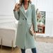 Diyun 2025 Autumn Winter New European And American Foreign Trade Elegant Commuter Lapel Cardigan_ecoleips.com