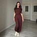 Summer New Style Women's Casual Elegant Suit Short Sleeved T-Shirt And Wide Leg Pants Clothing Set_ecoleips.com