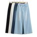 American Style INS Hot Girl Low Waist Loose Slimming Wide Leg Jeans Women Washed Versatile Denim Flared Floor-Length_ecoleips.com