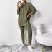 Aria Basics In Stock Autumn Winter European American Cross-Border Women's Clothing Loose Hooded Sleeve Casual Long Pants_ecoleips.com