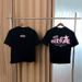 Short Sleeve Basic Printed T-Shirt, Women Baggy Version All-match Top_ecoleips.com