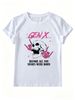 Gen X、skull Graphic Tee、rock Skeleton Hand、gothic Streetwear、vintage Sarcastic Shirt、women Casual Tshirt_ecoleips.com