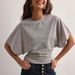 Korean-Style Round-Neck Short-Sleeve Tee For Women, Summer-Ready With Simple Yet Versatile Design. Solid-Color Loose-Fit_ecoleips.com