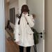 girl Girl Down Jacket For Women, Workwear Parka, Petite Couple, 2025 Winter New Oversize Cotton Coat_ecoleips.com
