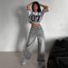 High Waist Cement Gray Jeans For Women – 90s Vintage Straight Leg Denim Pants (Retro High Street, Relaxed Fit, Cotton-Blend, S-XL, Narrow Hem)_ecoleips.com