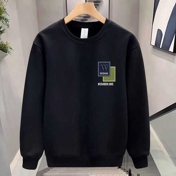 FW25 Matching Couple Cotton Crew Neck Sweatshirt - His & Hers_ecoleips.com