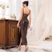 Women's Clothing Party Long Sequin Dress Sexy Evening Dress_ecoleips.com