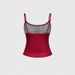 Summer Women's Sleeveless Vest Top Rhinestone National Flag Print Slim Fit Sexy Camisole Cross Border Wholesale_ecoleips.com