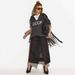 Oversized V-Neck Knit Top – Slouchy Textured Yarn Pullover With 3D Typography (Breathable Cotton-Poly Blend, Drop-Shoulder Silhouette, Unisex Appeal)_ecoleips.com