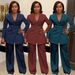 K3733 Women's Elegant Commuter Two Piece Suit European American Style Waist Lapel Suit Trousers for Summer Regular Size_ecoleips.com