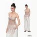 Sexy Camisole for Hot Girl Summer Style Polka Dot Short off Shoulder Backless Strapless Irregular Hem Top Women's Clothing_ecoleips.com