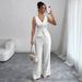 Women's Sleeveless Blazer Vest And Pants Set - Elegant Summer Two-Piece Outfit In Black, Beige & Burgundy_ecoleips.com