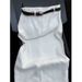 Women's Khaki Lace-Up Top & Skirt Set – Elegant Sleeveless Summer Outfit (Beige/White, S-XL)_ecoleips.com