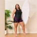 Aria Basics 2026 New European And American Export One-Piece Tankini Bestseller Surfing Sun Protection Swimsuit Women's Diving_ecoleips.com