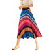 Women's High-Waisted Gradient Pleated Skirt Slimming_ecoleips.com