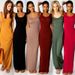 2025 European And American Summer New Casual Women's Clothing Sexy Tank Top Long Sleeveless Slim-Fit_ecoleips.com